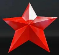 Звезда окрашенная в глянец в Вышнем Волочке (518431)