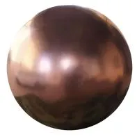 Шарик из меди ø 250 мм. (517544) сертификат - сфера арт-объект пустотелая  в Вышнем Волочке