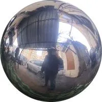 Шар ø 450 мм. полый полированный (517582) производство - сфера арт-объект пустотелая  в Вышнем Волочке
