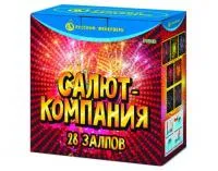 Фейерверк Салют-компания Р7318 купить от производителя Русский Фейерверк — Вышний Волочёк